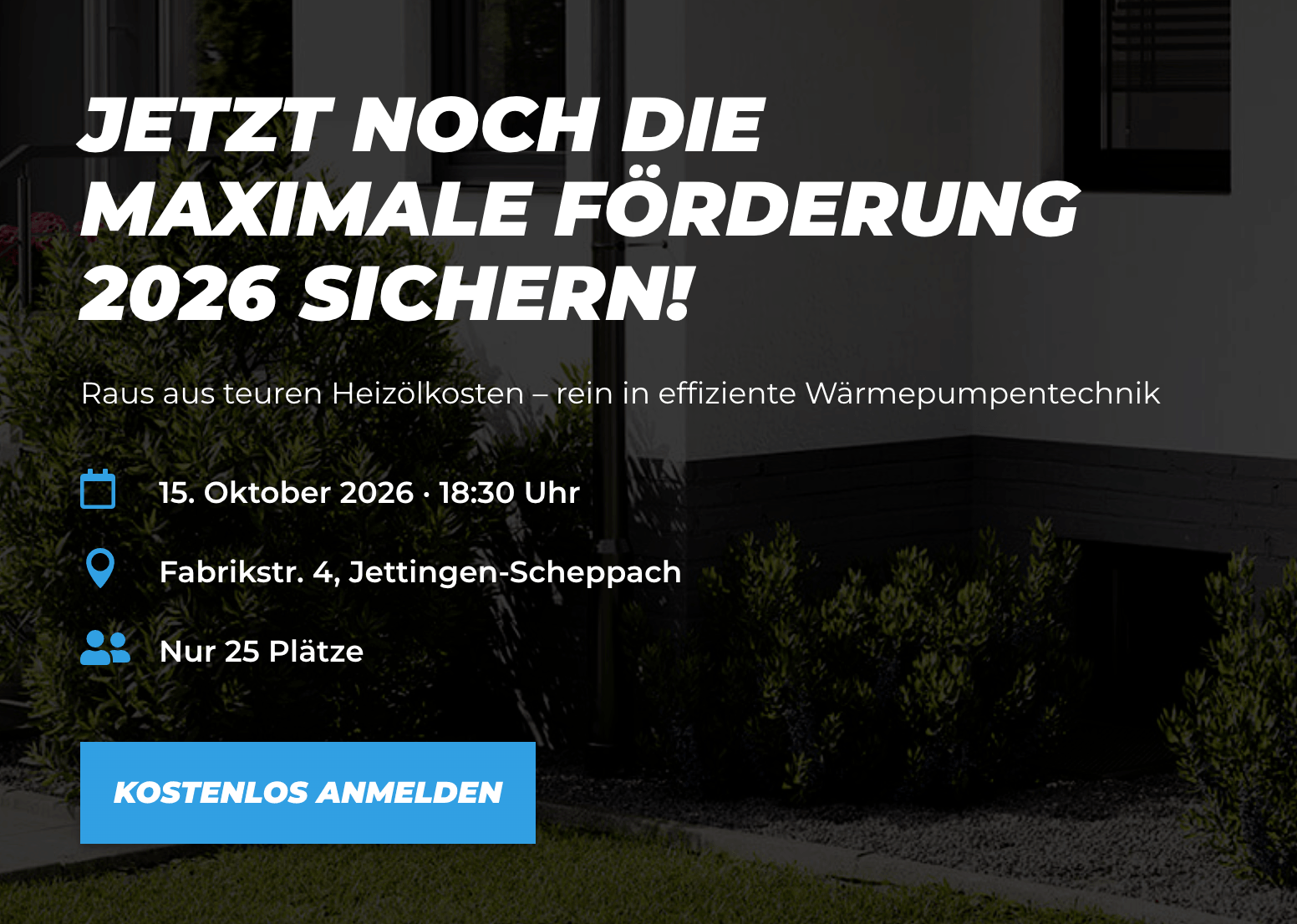Heizung Maier Vorträge 2026